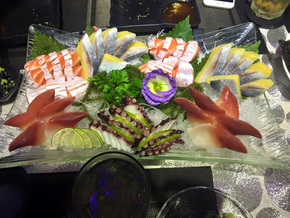 Selection of Sashimi from Ichiba sushi